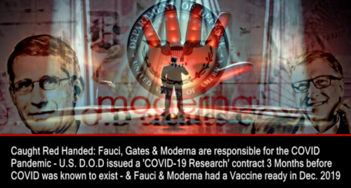 Gates Fauci Moderna