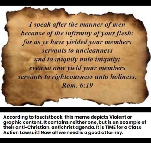 Facebook has gone full antichrist