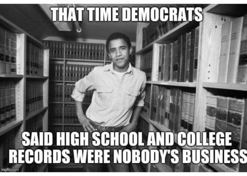 obama college records