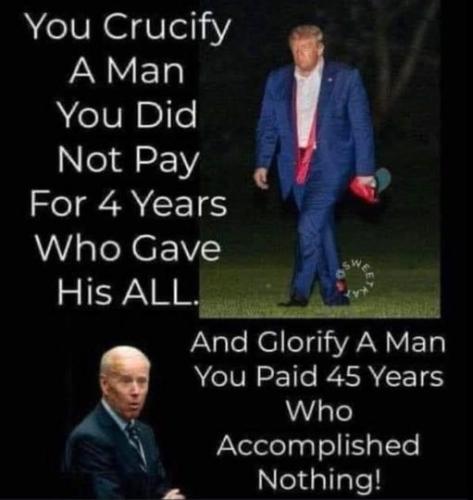 crucify a man