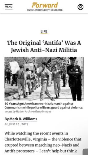 Antifa is jewish