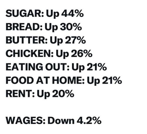 BIDENOMICS 2024 WAGES DOWN