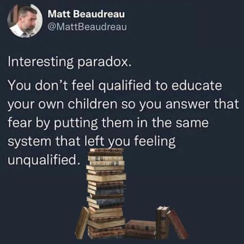 HOMESCHOOL PARADOX