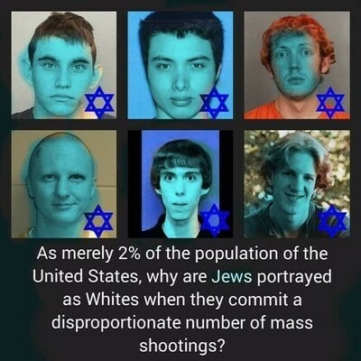 Jews as mass shooters