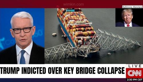 Trump Indicted Over Bridge Collapse