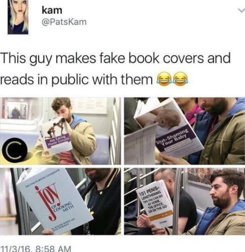 fake book covers