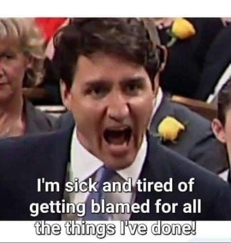 getting blamed