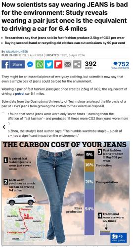 wearing jeans
