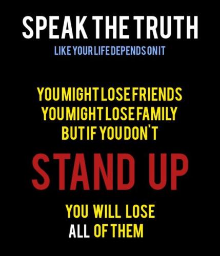 speak the truth