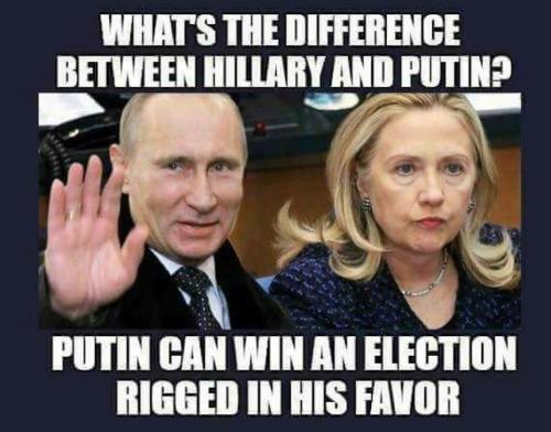 putin hillary