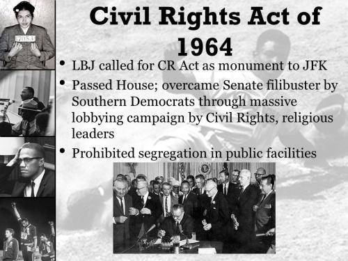 Civil Rights Act of 1964LBJ