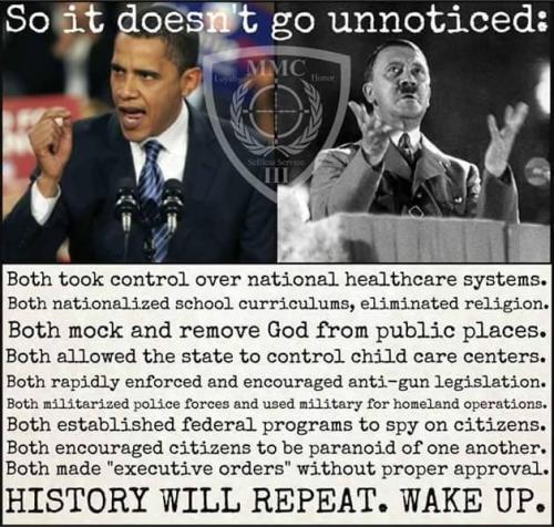 hitler obama