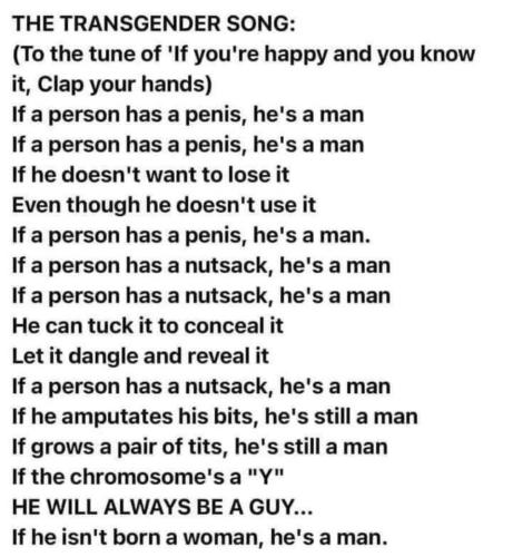 The Transgender song