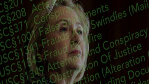 hillary email crimes