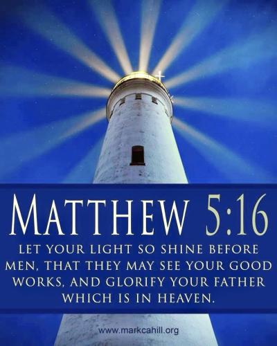 Let Your Light Shine Lighthouse