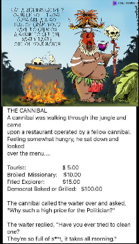 UNCLE BOSIE-CANNIBAL-MENU