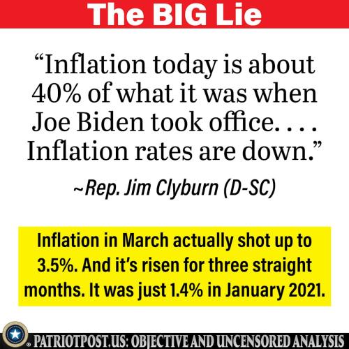 Inflation Lie