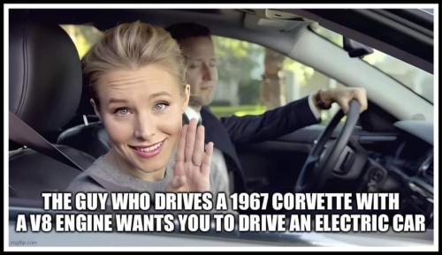 drives the corvette