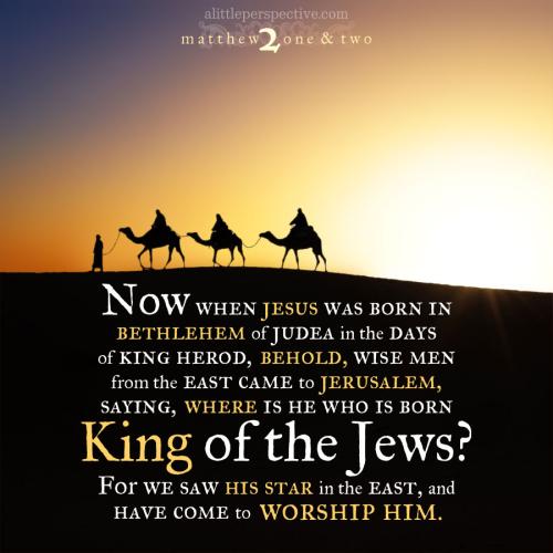 FAITH - Matthew 2.1-2 WEB