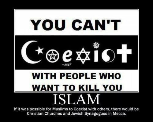 coexsist  Islam  It is impossible