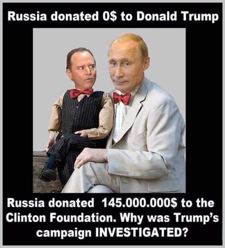 clinton foundation putin