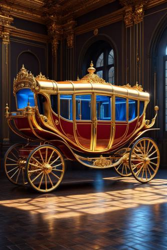 Golden wagon