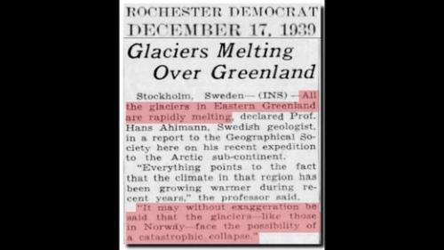global warming glaciers