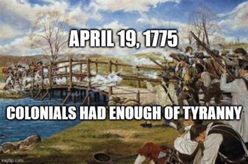 april 19, 1775 captioned