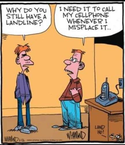 still ahve a land line