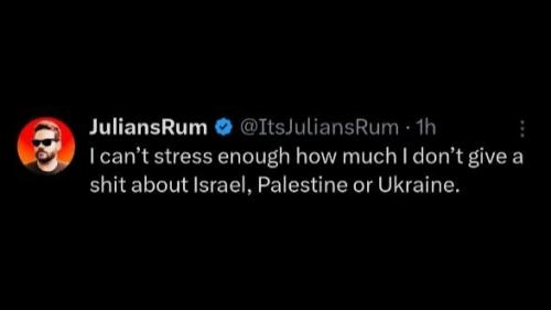 dont give a shit about israel