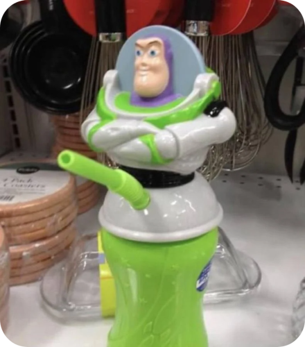 buzz lightyear straw