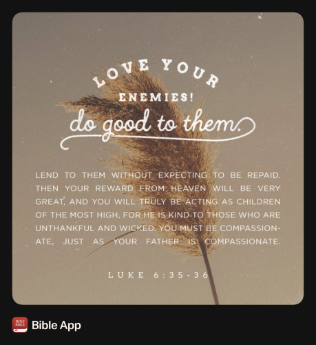 FAITH - Luke 6.35-36 NASB