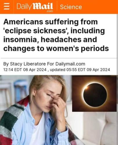 eclipse sickness
