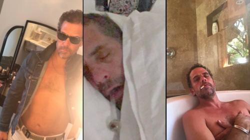 hunter biden crack pipe in-mouth