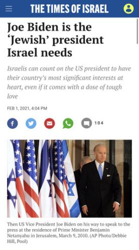 biden is jewish president