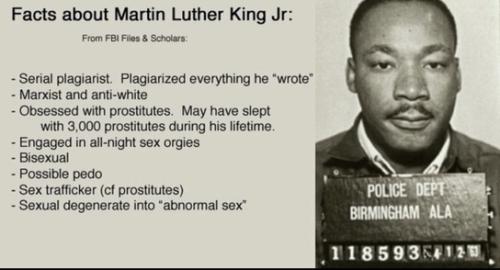 mlk was a typical nigger