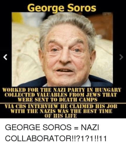 george soros-worked-for-the-nazi-party-in-hungary-collected