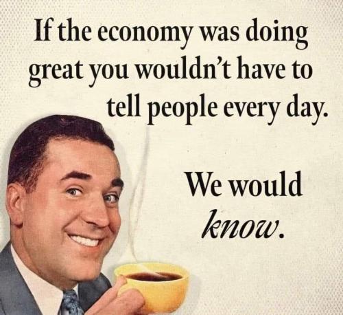 we would know