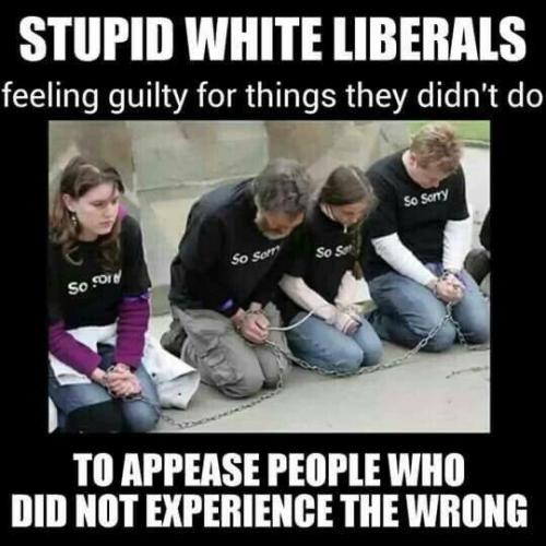 stupid white liberals