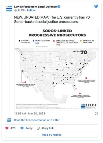 SOROS NAZI SYMATHIZER MAP