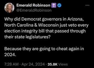 veto election integrity bills