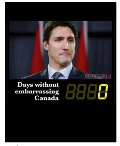 days without embarassing Canada