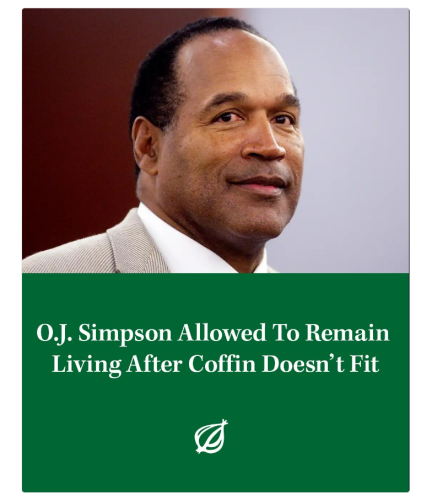 OJ coffin