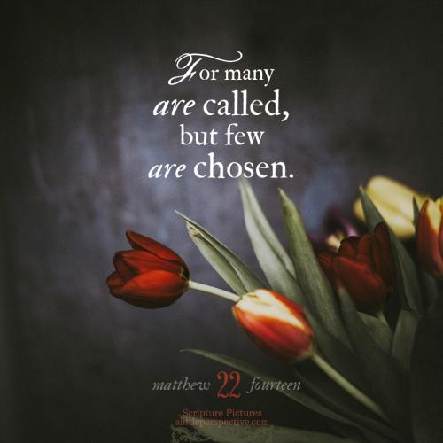 FAITH - Matthew 22.14 KJV