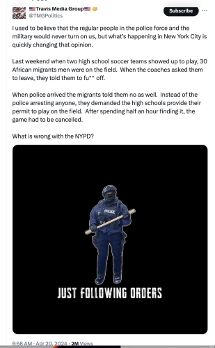 african migrants bully sports teams away from field ny police act as accomplices