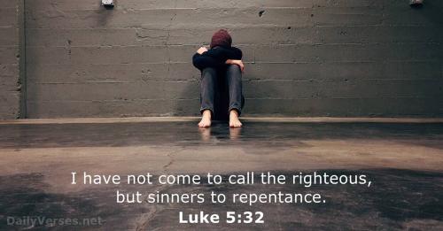 Luke 5 32 IV