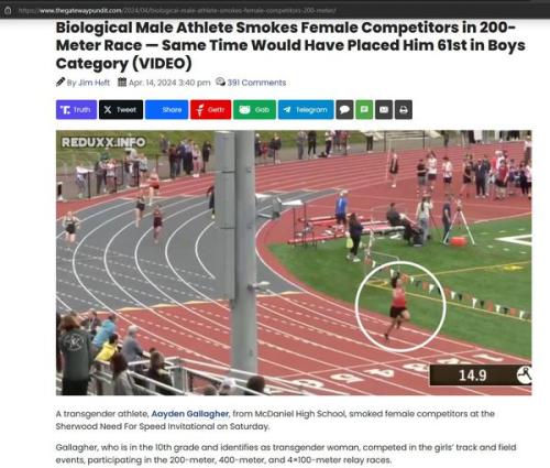 male wins race