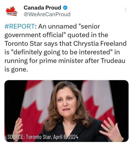 prime monister freeland