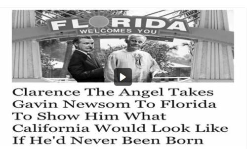 Clarence the angel video cover