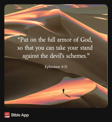 FAITH - Ephesians 6.11 NASB